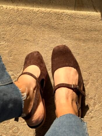 Brown Suede Belle